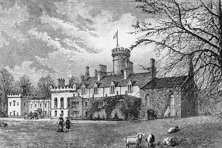 Dreghorn Castle, now ruined, was a 17th century mansion, and was constructed circa1658 by Sir William Murray