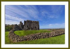 Dundonald Castle, Scotland... Robert II Stewart, King of Scotland was born and died there