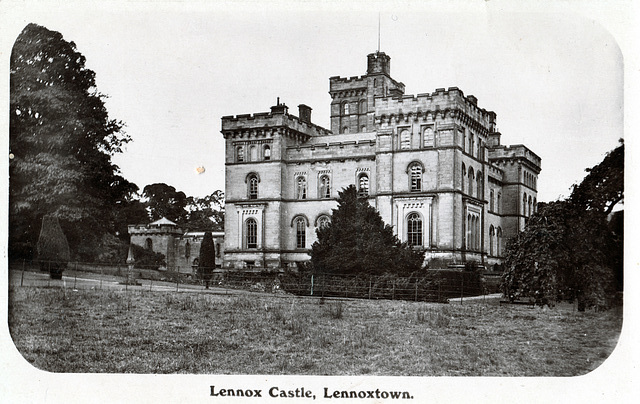 Lennox Castle, Lennoxtown, Dunbartonshire, Scotland